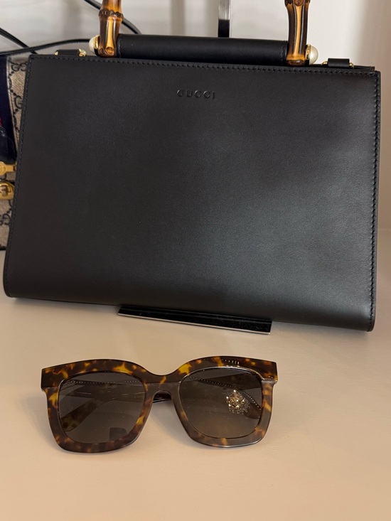 Diff Eyewear Accessories - Diff Eyewear Tortoiseshell Sunglasses with Brown Lenses